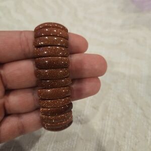 Sparkling Brown Stone Bracelet